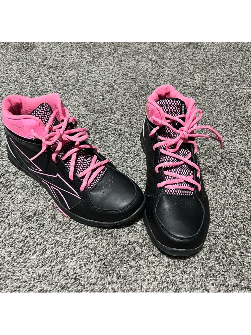 Reebok Black and Pink men’s Athletic Sneakers